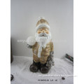 outdoor cheap MGO large santa claus figures sculpture,for christmas